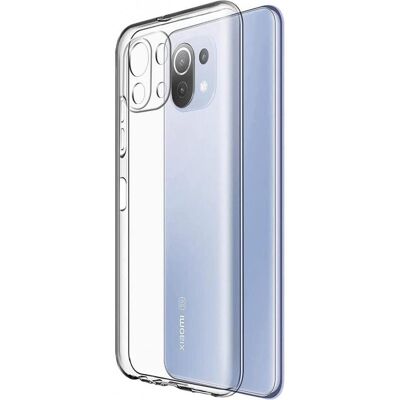 Screenguard Xiaomi 11 Lite 5G NE Etui souple TPU transparent (Xiaomi 11 Lite 5G NE), Coque pour téléphone portable, Transparent Screenguard Xiaomi 11 Lite 5G NE Etui souple TPU transparent (Xiaomi 11 Lite 5G NE), Coque pour téléphone portable, Transparent