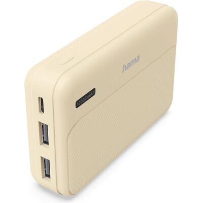 Hama Pocket 10 (10000 mAh), Chargeur de secours, Beige Hama Pocket 10 (10000 mAh), Chargeur de secours, Beige