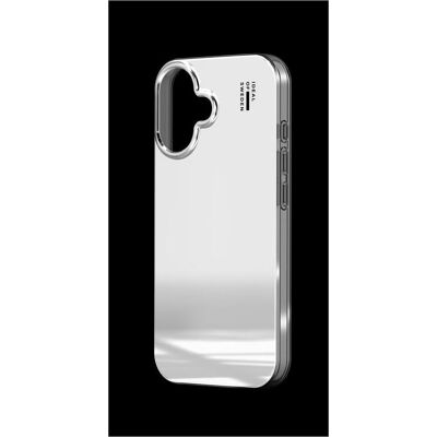 iDeal Of Sweden Magsafe Designer Hard-Cover Mirror (Apple iPhone 16), Coque pour téléphone portable, Argent iDeal Of Sweden Magsafe Designer Hard-Cover Mirror (Apple iPhone 16), Coque pour téléphone portable, Argent