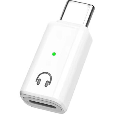 PowerGuard Adaptateur casque audio 2 en 1 Lightning USB-C (USB-C, Lightning), Adaptateur pour appareils mobiles, Blanc PowerGuard Adaptateur casque audio 2 en 1 Lightning USB-C (USB-C, Lightning), Adaptateur pour appareils mobiles, Blanc