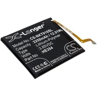 NoName Batterie pour Nokia 9 PureView etc., Batterie pour téléphone portable NoName Batterie pour Nokia 9 PureView etc., Batterie pour téléphone portable