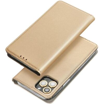 Forcell Étui Smart Magnet book Samsung A13 4G A135 zlotygold (Samsung Galaxy A13), Coque pour téléphone portable, Or Forcell Étui Smart Magnet book Samsung A13 4G A135 zlotygold (Samsung Galaxy A13), Coque pour téléphone portable, Or