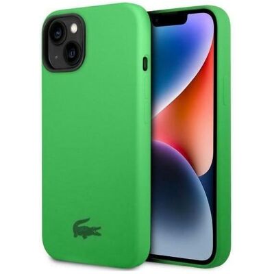 Lacoste LCHCP14MSN iPhone 14 Plus 6,7" zielony/green étui rigide en silicone (Apple iPhone 14 Plus), Coque pour téléphone portable, Vert Lacoste LCHCP14MSN iPhone 14 Plus 6,7" zielony/green étui rigide en silicone (Apple iPhone 14 Plus), Coque pour téléphone portable, Vert