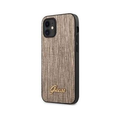 Guess iPhone 12 mini 5.4" Coque Lizard Gold (Apple iPhone 12 mini), Coque pour téléphone portable, Or Guess iPhone 12 mini 5.4" Coque Lizard Gold (Apple iPhone 12 mini), Coque pour téléphone portable, Or