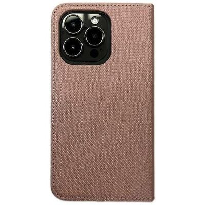 iLike Etui Smart Magnet book Xiaomi 14T różowo złoty/rose gold (Xiaomi 14T), Coque pour téléphone portable, Or, Rose iLike Etui Smart Magnet book Xiaomi 14T różowo złoty/rose gold (Xiaomi 14T), Coque pour téléphone portable, Or, Rose