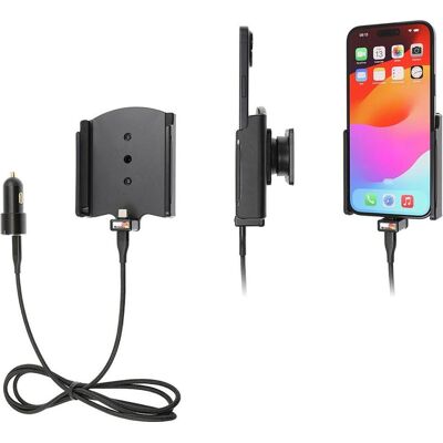 Brodit 721374 Support d'appareil iPhone15Plus, Support pour smartphone, Noir Brodit 721374 Support d'appareil iPhone15Plus, Support pour smartphone, Noir