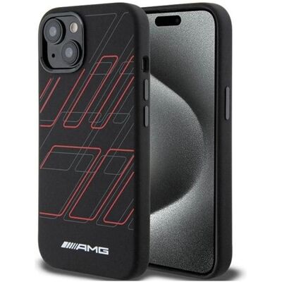 Coque Mercedes Noire en Silicone avec Grand Motif de Losanges - Smartphone Coque Mercedes Noire en Silicone avec Grand Motif de Losanges - Smartphone