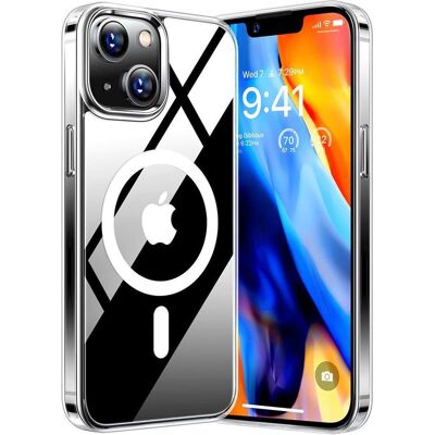 Torras étui de téléphone Diamond Clear-Mag pour iPhone 15 (transparent) (Apple iPhone 15), Coque pour téléphone portable, Transparent Torras étui de téléphone Diamond Clear-Mag pour iPhone 15 (transparent) (Apple iPhone 15), Coque pour téléphone portable, Transparent