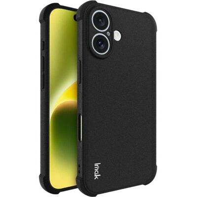 Imak iPhone 16 - UX-5 Housse en caoutchouc silicone (Apple iPhone 16), Coque pour téléphone portable, Noir Imak iPhone 16 - UX-5 Housse en caoutchouc silicone (Apple iPhone 16), Coque pour téléphone portable, Noir