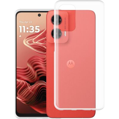 Just in Case Coque arrière en TPU transparente pour Motorola Moto G35 5G (Motorola Moto G35), Coque pour téléphone portable, Transparent Just in Case Coque arrière en TPU transparente pour Motorola Moto G35 5G (Motorola Moto G35), Coque pour téléphone portable, Transparent