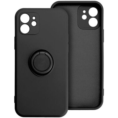 Forcell Back panel cover OEM SILICONE RING case for IPHONE 12 Pro Max black (Apple iPhone 12 Pro Max), Coque pour téléphone portable, Noir Forcell Back panel cover OEM SILICONE RING case for IPHONE 12 Pro Max black (Apple iPhone 12 Pro Max), Coque pour téléphone portable, Noir
