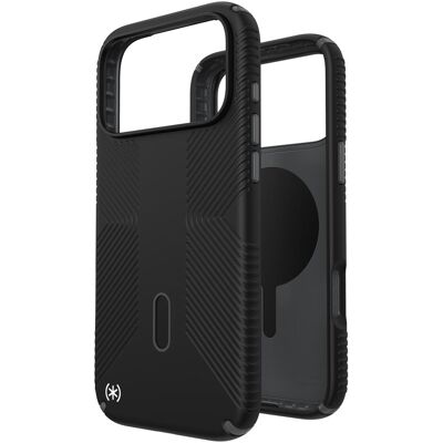 speck Presidio2 Grip + ClickLock Apple iPhone 17 Pro Max Black - with Microban (Apple iPhone 17 Pro Max), Coque pour téléphone portable, Noir speck Presidio2 Grip + ClickLock Apple iPhone 17 Pro Max Black - with Microban (Apple iPhone 17 Pro Max), Coque pour téléphone portable, Noir
