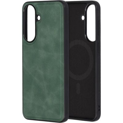 Mobiparts Classic Backcover Samsung Galaxy A57 Emerald Green (MagSafe Compatible) (Samsung Galaxy A57), Coque pour téléphone portable, Vert Mobiparts Classic Backcover Samsung Galaxy A57 Emerald Green (MagSafe Compatible) (Samsung Galaxy A57), Coque pour téléphone portable, Vert