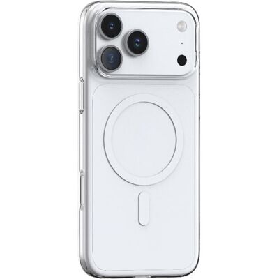 Torras - SlimFit MagSafe Series - iPhone 17 Pro - Clear (Apple iPhone 17 Pro), Coque pour téléphone portable, Transparent Torras - SlimFit MagSafe Series - iPhone 17 Pro - Clear (Apple iPhone 17 Pro), Coque pour téléphone portable, Transparent