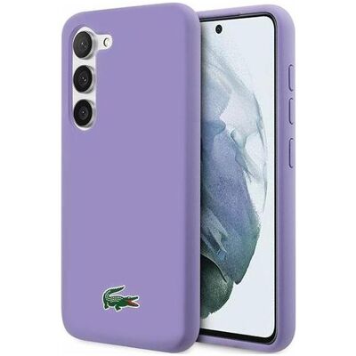 Lacoste LCHCS23SSLOU S23 S911 fioletowy/parme étui rigide Silicone (Samsung Galaxy S23), Coque pour téléphone portable, Pink, Violet Lacoste LCHCS23SSLOU S23 S911 fioletowy/parme étui rigide Silicone (Samsung Galaxy S23), Coque pour téléphone portable, Pink, Violet
