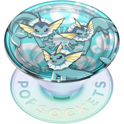 PopSockets PopGrip Premium Vaporeon Bubbles, Support pour smartphone, Multicolore PopSockets PopGrip Premium Vaporeon Bubbles, Support pour smartphone, Multicolore