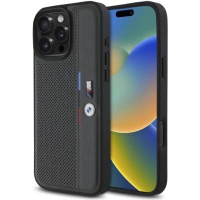 BMW BMHCP16X23PUPVA iPhone 16 Pro Max 6.9" anthracite/anthracite étui rigide M Perforé Détail Tricolore (Apple iPhone 16 Pro Max), Coque pour téléphone portable, Gris BMW BMHCP16X23PUPVA iPhone 16 Pro Max 6.9" anthracite/anthracite étui rigide M Perforé Détail Tricolore (Apple iPhone 16 Pro Max), Coque pour téléphone portable, Gris