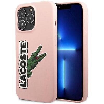 Lacoste LCHC13LSHI iPhone 13 Pro / 13 6,1" różowy/pink hardcase Silicone Head Crocodile (Apple iPhone 13 Pro), Coque pour téléphone portable, Pink Lacoste LCHC13LSHI iPhone 13 Pro / 13 6,1" różowy/pink hardcase Silicone Head Crocodile (Apple iPhone 13 Pro), Coque pour téléphone portable, Pink