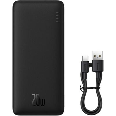 Baseus OS-Baseus Airpow Fast Charge Power Bank 30000mAh, 20W - Noir (30000 mAh, 20 W), Chargeur de secours, Noir Baseus OS-Baseus Airpow Fast Charge Power Bank 30000mAh, 20W - Noir (30000 mAh, 20 W), Chargeur de secours, Noir