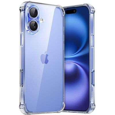 Ugreen Case for iPhone 16 Plus CA102 (transparent) (Apple iPhone 16 Plus), Coque pour téléphone portable, Transparent Ugreen Case for iPhone 16 Plus CA102 (transparent) (Apple iPhone 16 Plus), Coque pour téléphone portable, Transparent