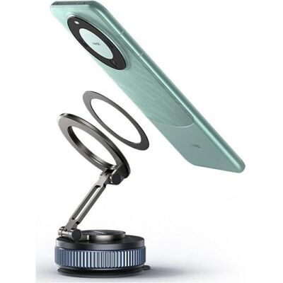Usams ZJ084 phone holder magnetic tarnish, Support pour smartphone, Argent Usams ZJ084 phone holder magnetic tarnish, Support pour smartphone, Argent