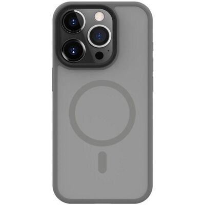 Connect iPhone 15 Pro Max Étui hybride avec aimant PC+TPU (Apple iPhone 15 Pro Max), Coque pour téléphone portable, Argent Connect iPhone 15 Pro Max Étui hybride avec aimant PC+TPU (Apple iPhone 15 Pro Max), Coque pour téléphone portable, Argent
