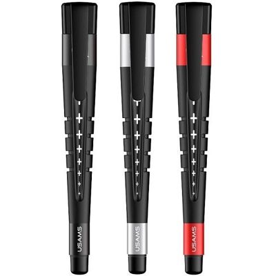 Usams Câble Lightning 3-en-1 argenté (recharge + socle + stylet) SJ198LZ02 (SJ198) (0.12 m), Câble USB Usams Câble Lightning 3-en-1 argenté (recharge + socle + stylet) SJ198LZ02 (SJ198) (0.12 m), Câble USB
