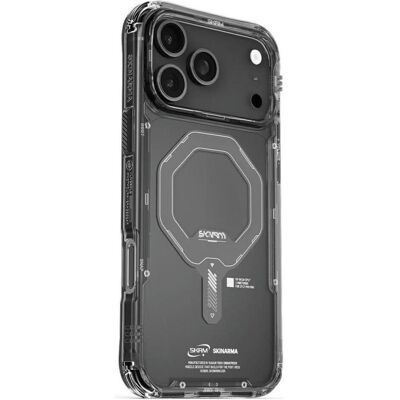 Skinarma Saido Case for iPhone 17 Pro Max Magnetic Charging Graphite (Apple iPhone 17 Pro Max), Coque pour téléphone portable, Gris Skinarma Saido Case for iPhone 17 Pro Max Magnetic Charging Graphite (Apple iPhone 17 Pro Max), Coque pour téléphone portable, Gris