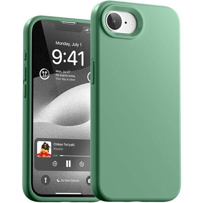 Mercury Etui Silicone do iPhone 16e zielony (Apple iPhone 16e, Apple iPhone 17e), Coque pour téléphone portable, Vert Mercury Etui Silicone do iPhone 16e zielony (Apple iPhone 16e, Apple iPhone 17e), Coque pour téléphone portable, Vert