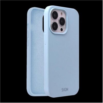 SiGN Liquid Silicone Case for iPhone 15 Pro Max - Light blue (Apple iPhone 15 Pro Max), Coque pour téléphone portable, Bleu SiGN Liquid Silicone Case for iPhone 15 Pro Max - Light blue (Apple iPhone 15 Pro Max), Coque pour téléphone portable, Bleu