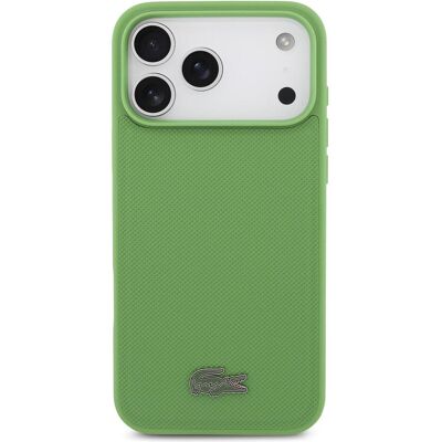 Lacoste Iconic Petit Pique MagSafe Case + Wallet for iPhone 17 Pro Max Green (Apple iPhone 17 Pro Max), Coque pour téléphone portable, Vert Lacoste Iconic Petit Pique MagSafe Case + Wallet for iPhone 17 Pro Max Green (Apple iPhone 17 Pro Max), Coque pour téléphone portable, Vert