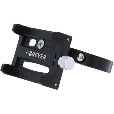 Forever Support de téléphone réglable en aluminium BH-300 Outdoor noir, Support pour smartphone, Noir Forever Support de téléphone réglable en aluminium BH-300 Outdoor noir, Support pour smartphone, Noir