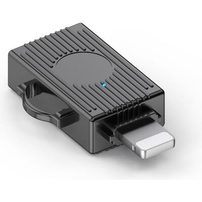 PowerGuard Titan Lightning vers USB 2.0 Adaptateur OTG (USB-A, Lightning), Adaptateur pour appareils mobiles, Gris PowerGuard Titan Lightning vers USB 2.0 Adaptateur OTG (USB-A, Lightning), Adaptateur pour appareils mobiles, Gris