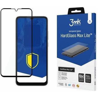 3MK HardGlass Lite Redmi verre trempé 10A noir (1 pcs, Xiaomi Redmi 10A), Téléphone portable : film de protection, Transparent, Noir 3MK HardGlass Lite Redmi verre trempé 10A noir (1 pcs, Xiaomi Redmi 10A), Téléphone portable : film de protection, Transparent, Noir