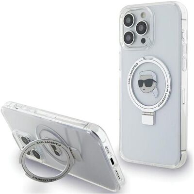 Coque anneau MagSafe blanche pour iPhone 15 Pro Coque anneau MagSafe blanche pour iPhone 15 Pro