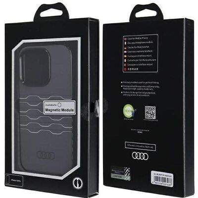 Audi IML MagSafe Étui rigide pour iPhone 15 Pro 6.1" czarny/black AU-IMLMIP15P-A6/D3-BK (Apple iPhone 15 Pro), Coque pour téléphone portable, Noir Audi IML MagSafe Étui rigide pour iPhone 15 Pro 6.1" czarny/black AU-IMLMIP15P-A6/D3-BK (Apple iPhone 15 Pro), Coque pour téléphone portable, Noir