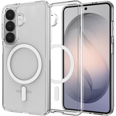 Just in Case Military Grade Kunststoff Back Cover Durchsichtig Magnetisch Samsung Galaxy S26 (Samsung Galaxy S26), Coque pour téléphone portable, Transparent Just in Case Military Grade Kunststoff Back Cover Durchsichtig Magnetisch Samsung Galaxy S26 (Samsung Galaxy S26), Coque pour téléphone portable, Transparent