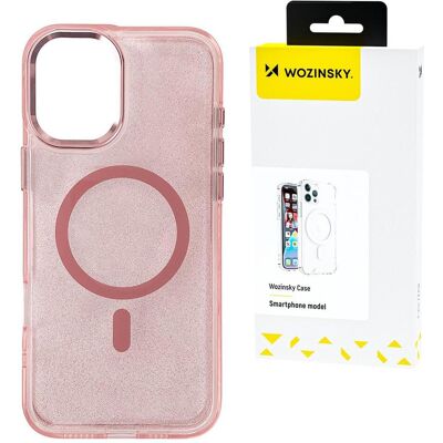 Wozinsky - Galaxy S24 FE Case - Rose Pailleté - Phone Case Wozinsky - Galaxy S24 FE Case - Rose Pailleté - Phone Case