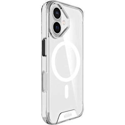 Coque Eiger Glacier MagSafe - Étui Transparent pour iPhone 16 Plus Coque Eiger Glacier MagSafe - Étui Transparent pour iPhone 16 Plus