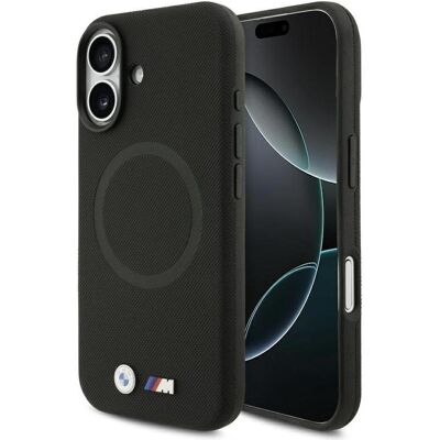 BMW M FW Metal Logo MagSafe Case for iPhone 17 Black (Apple iPhone 17), Coque pour téléphone portable, Noir BMW M FW Metal Logo MagSafe Case for iPhone 17 Black (Apple iPhone 17), Coque pour téléphone portable, Noir