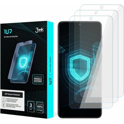 3MK 1UP Films de protection en polymère Premium 3pcs. (3 pcs, Samsung Galaxy S22+), Téléphone portable : film de protection, Transparent 3MK 1UP Films de protection en polymère Premium 3pcs. (3 pcs, Samsung Galaxy S22+), Téléphone portable : film de protection, Transparent