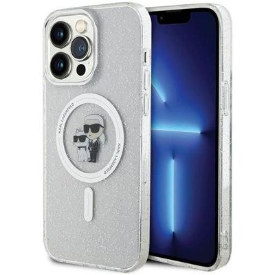 Karl Lagerfeld KLHMP15XHGKCNOT iPhone 15 Pro Max 6.7" transparent hardcase Karl&Choupette Glitter Ma (Apple iPhone 15 Pro Max), Coque pour téléphone portable, Transparent Karl Lagerfeld KLHMP15XHGKCNOT iPhone 15 Pro Max 6.7" transparent hardcase Karl&Choupette Glitter Ma (Apple iPhone 15 Pro Max), Coque pour téléphone portable, Transparent