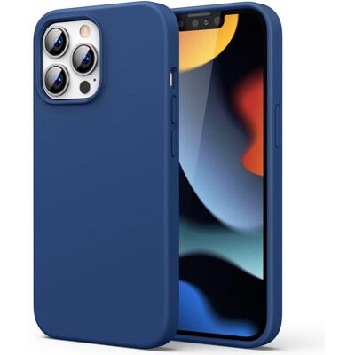 Coque en silicone bleue Ugreen pour iPhone 13 Pro Max - Protection Coque en silicone bleue Ugreen pour iPhone 13 Pro Max - Protection