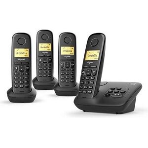 Siemens Gigaset A270A Quatro, Téléphone, Noir Siemens Gigaset A270A Quatro, Téléphone, Noir