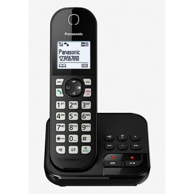 Panasonic KX-TGC460GB, Téléphone, Noir Panasonic KX-TGC460GB, Téléphone, Noir