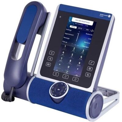 Téléphone VoIP Alcatel-Lucent Enterprise ALE-500 - Bleu Neptune Téléphone VoIP Alcatel-Lucent Enterprise ALE-500 - Bleu Neptune