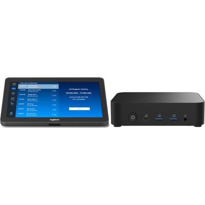 Logitech R Solution Teams Base i5+Cat5e, Solution de conférence, Noir Logitech R Solution Teams Base i5+Cat5e, Solution de conférence, Noir