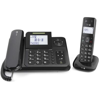 Doro Confort 4005, Téléphone, Noir Doro Confort 4005, Téléphone, Noir