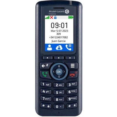 ALCATEL-LUCENT ENTERPRISE 8328 SIP- DECT Station + 1x Mobil 8214 DECT, Téléphone, Noir ALCATEL-LUCENT ENTERPRISE 8328 SIP- DECT Station + 1x Mobil 8214 DECT, Téléphone, Noir