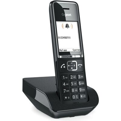 Siemens - Gigaset Comfort 550 - Noir - téléphone sans fil DECT Siemens - Gigaset Comfort 550 - Noir - téléphone sans fil DECT